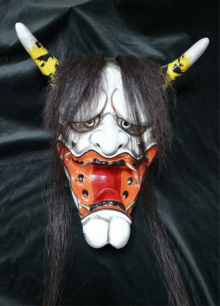 Yahoo!オークション - 石見神楽面 神楽面