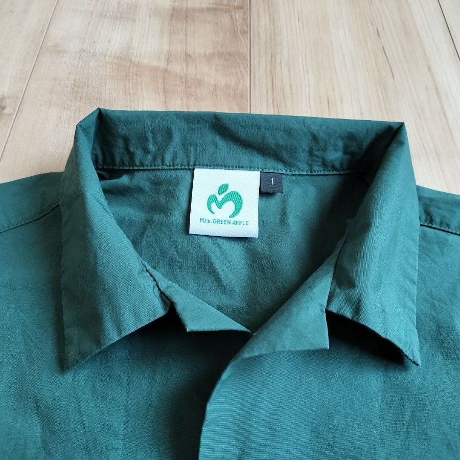 Mrs.GREEN APPLE POPUP オープンカラーシャツ Mサイズ Mrs.GREEN APPLE