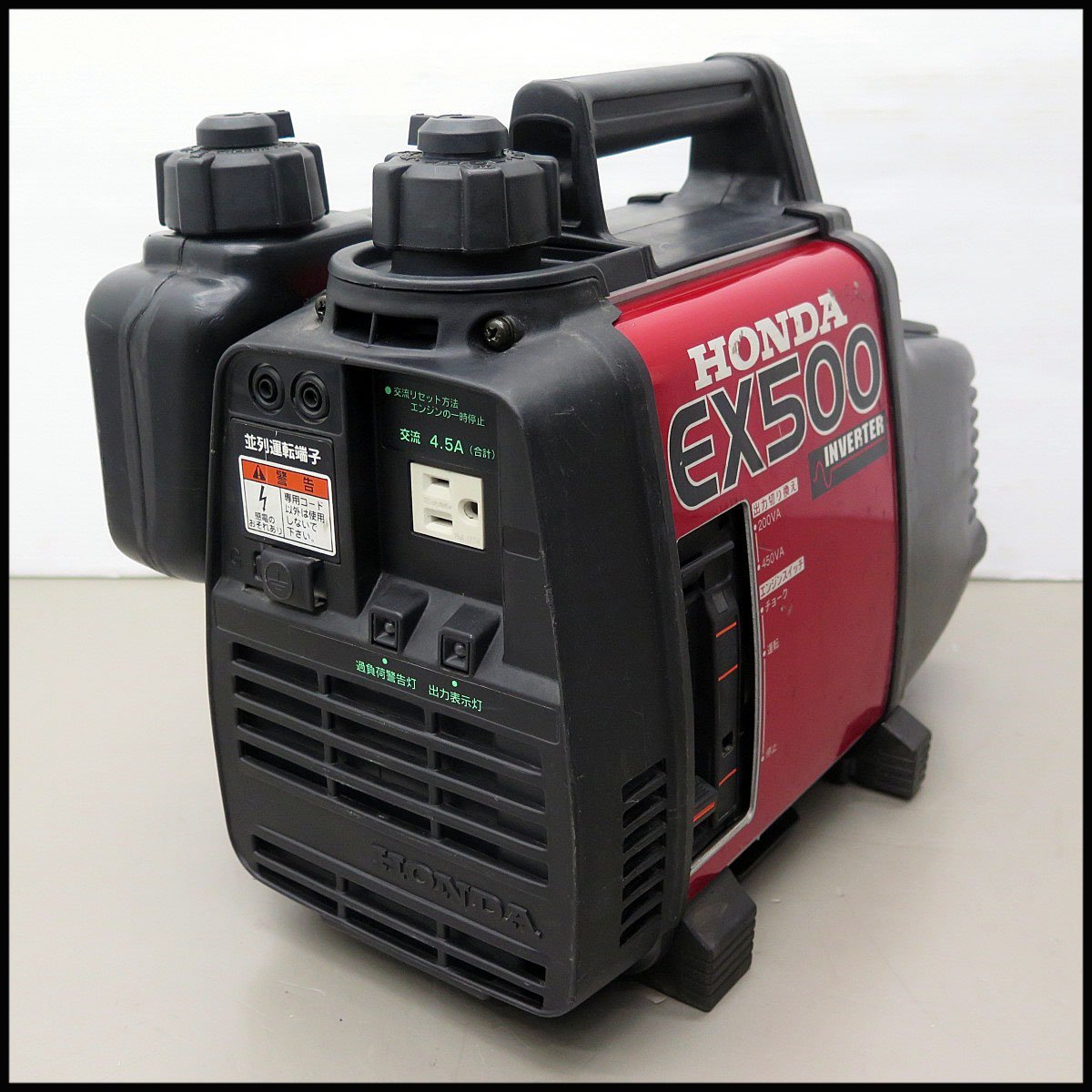 Yahoo!オークション - ホンダ 小型 ポータブル 発電機 EX500 60Hz サ