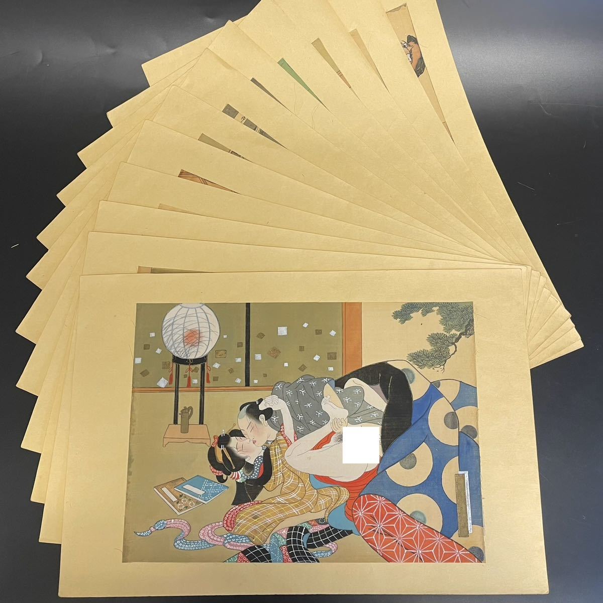 春画 十二画の巻物 【公式通販】
