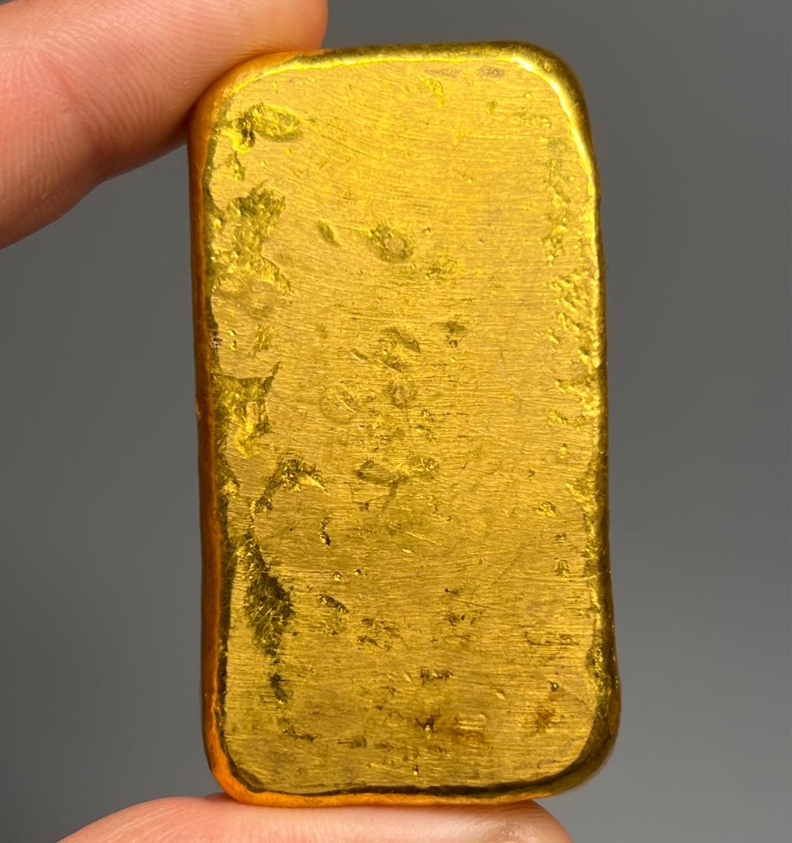 中国古金 金錠 金塊 在銘 大清嘉慶古銭 赤金 厚重 置物 上上足赤 金色