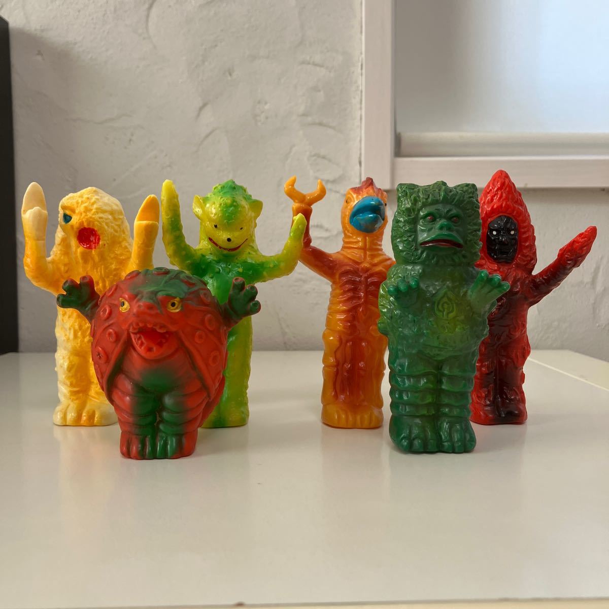 大里玩具マルサンソフト指人形