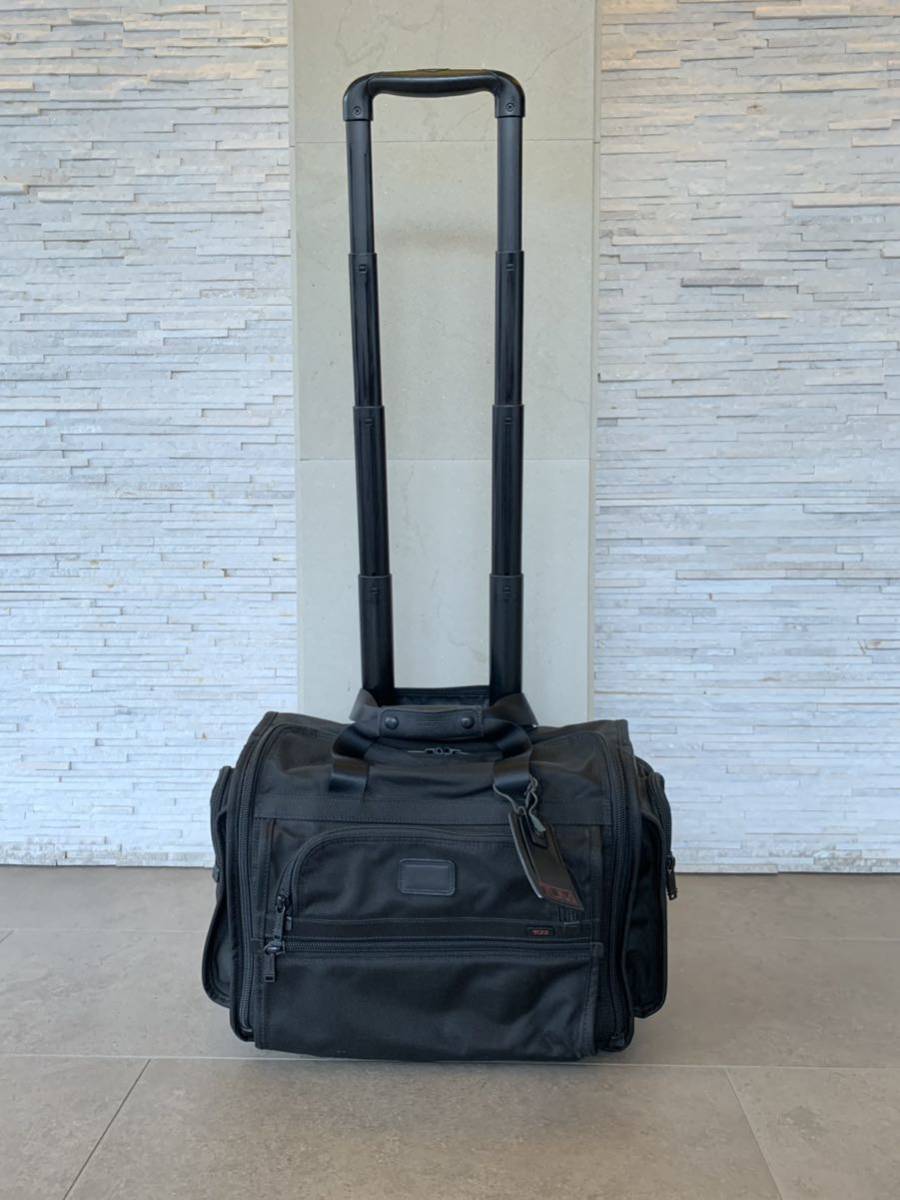 TUMI トゥミ 機内持ち込み可 二輪キャリーバッグ 22051DH ブラック(黒