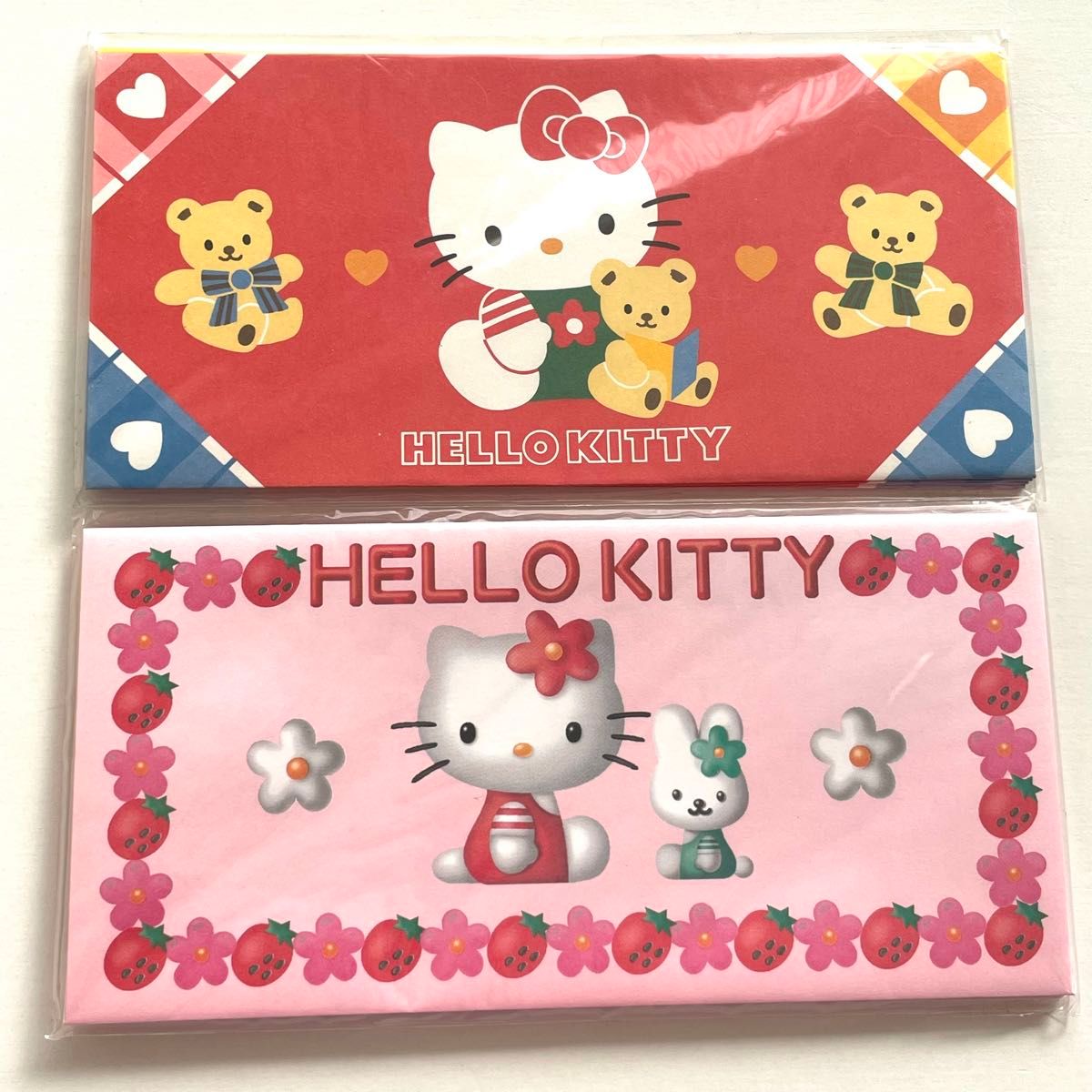 日本限定 サンリオ ハローキティ ポチ袋 封筒 レトロ 当時物 レア 希少