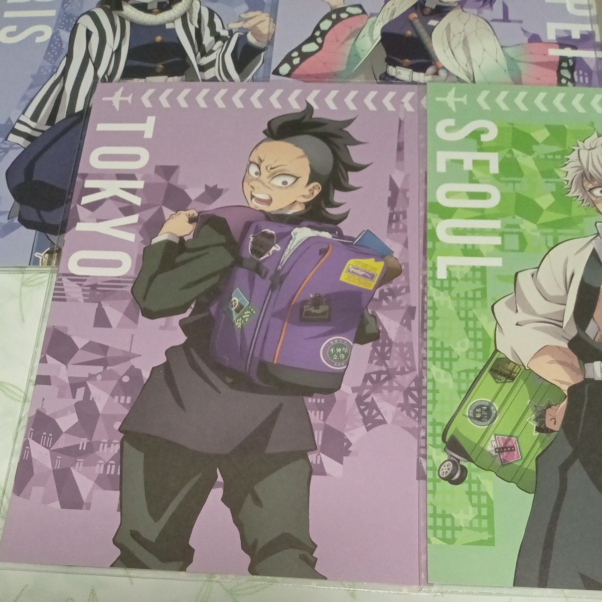 鬼滅の刃 ufotablecafe ワールドツアー ポストカード 不死川実弥/不死