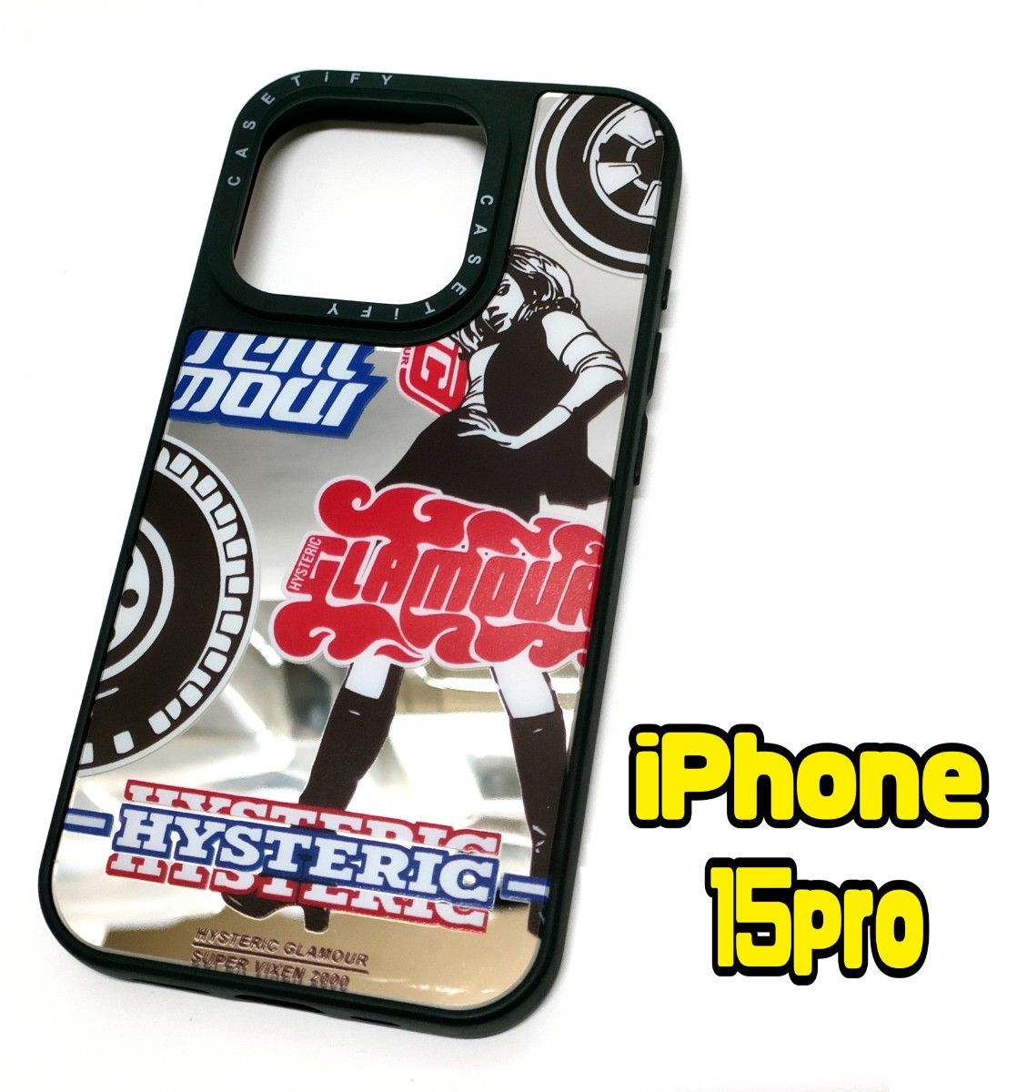 ヒステリックグラマー iPhone15Pro用 手帳型ケース ヒステリック