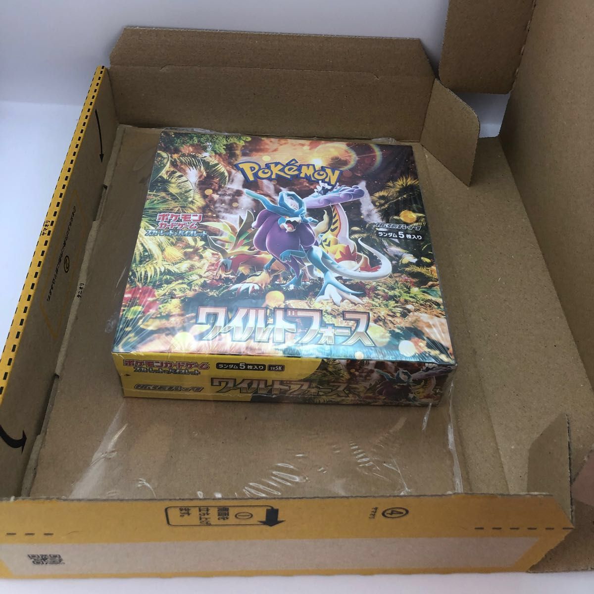 未開封シュリンク付きBOX】 ポケモンカードゲーム スカーレット