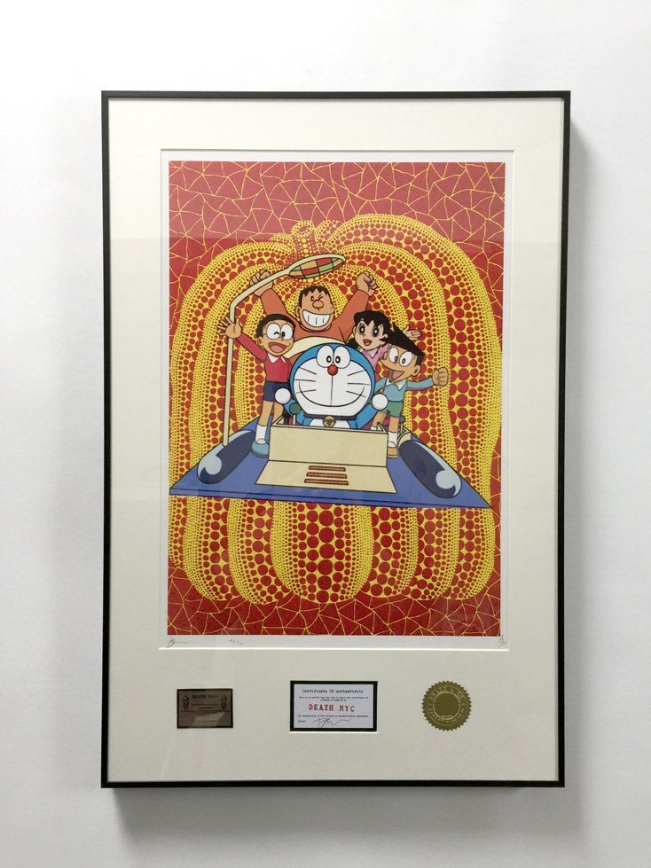 貴重】【限定】『ワンピース』DEATH NYC 額付き 現代アートポスター