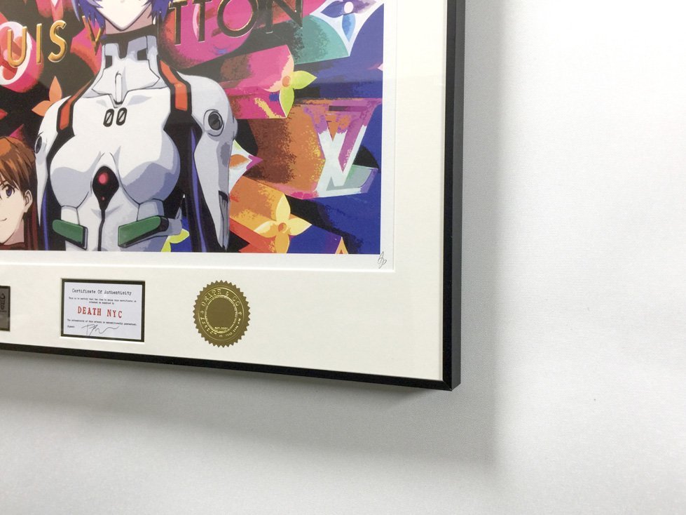 DEATH NYC 世界限定100枚 アートポスター エヴァンゲリオン DEATH NYC