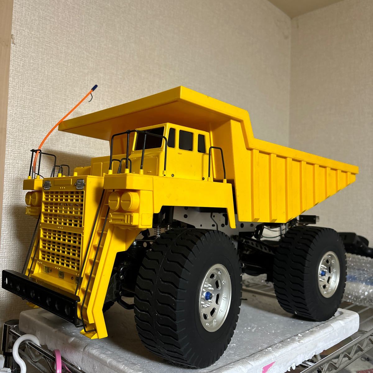 希少！絶版レア！ TAMIYAタミヤ1/20 マンモスダンプ プロポ付き