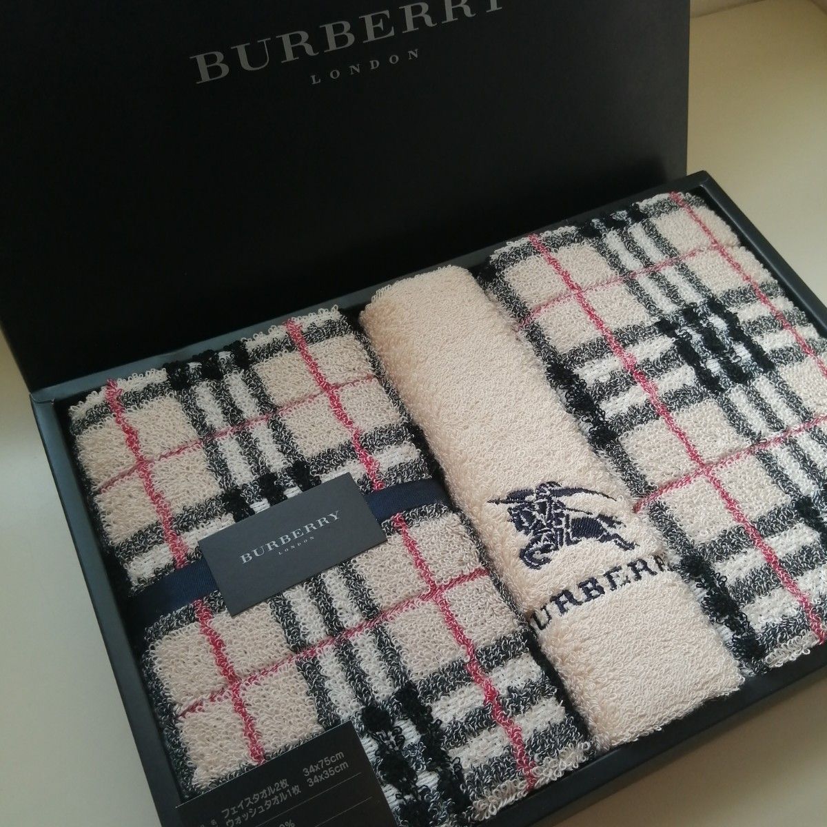 Burberry Japan Burberry Towel Set BURBERRY タオルセット フェイス