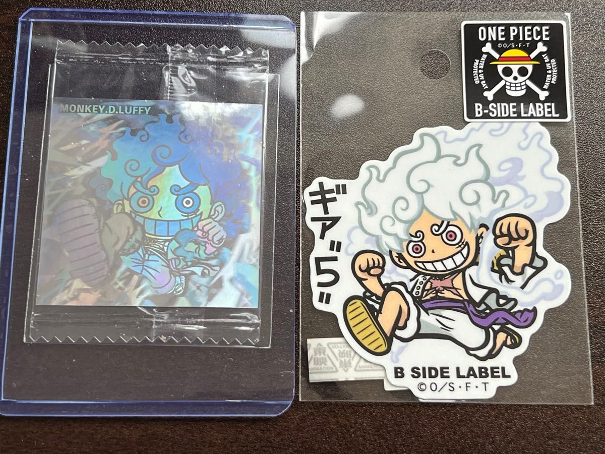 ワンピース 大海賊シールウエハースLOG 7 海の皇帝 UGR ルフィ ニカ