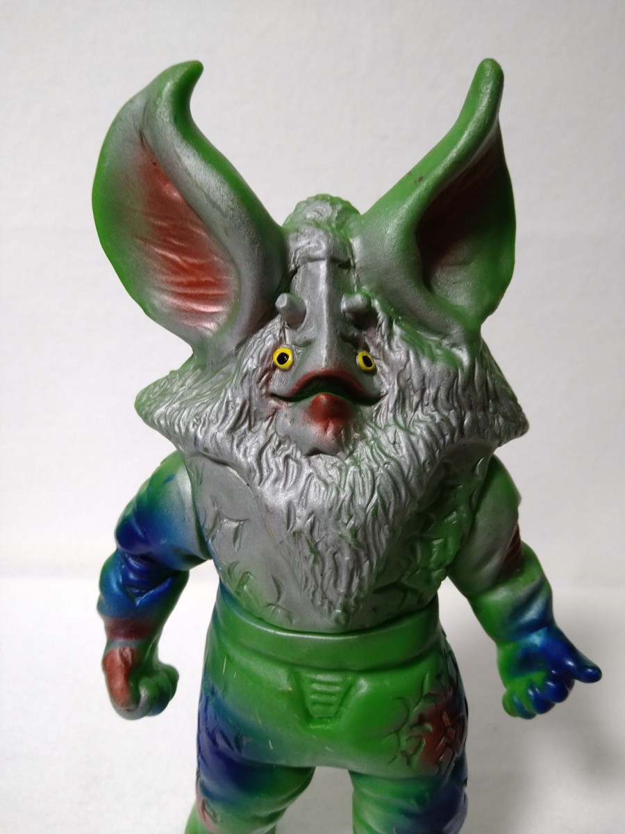 当時物 ブルマァク 怪獣 イカルス星人 ソフビ 昭和レトロ ブルマァク