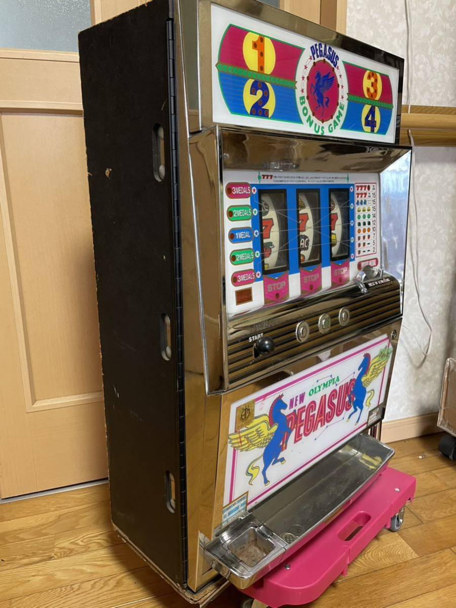 1.5号機 NEW OLYMPIA PEGASUS ペガサス スロット 実機 ジャンク