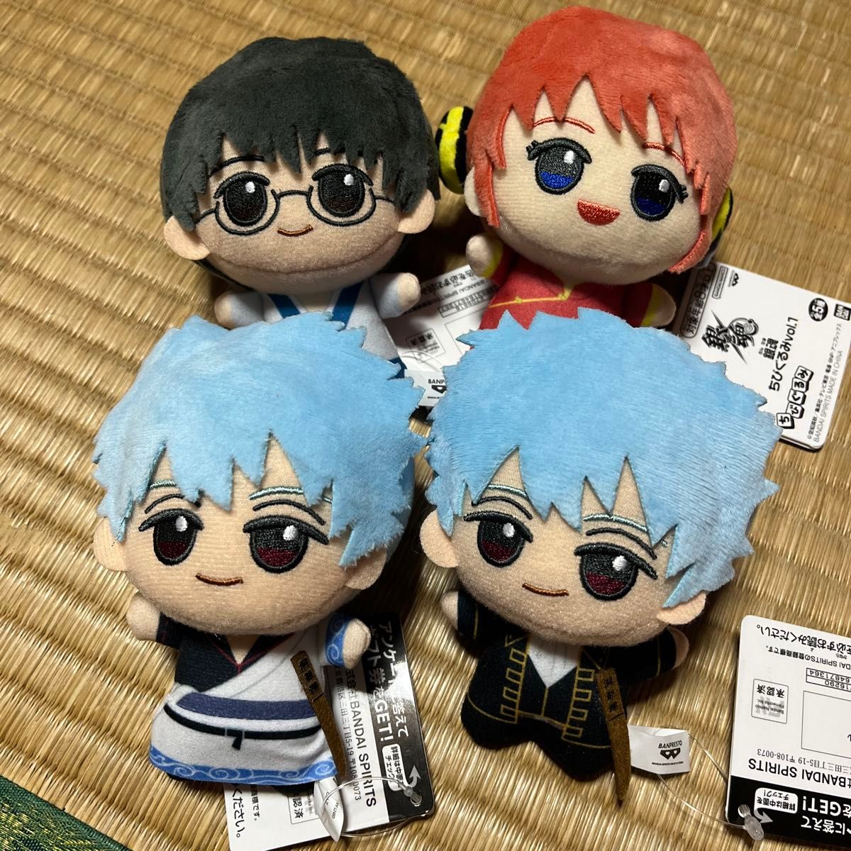 銀魂 ぬいぐるみ 銀時 神楽 新八 高杉 土方 沖田 202501192200 銀魂