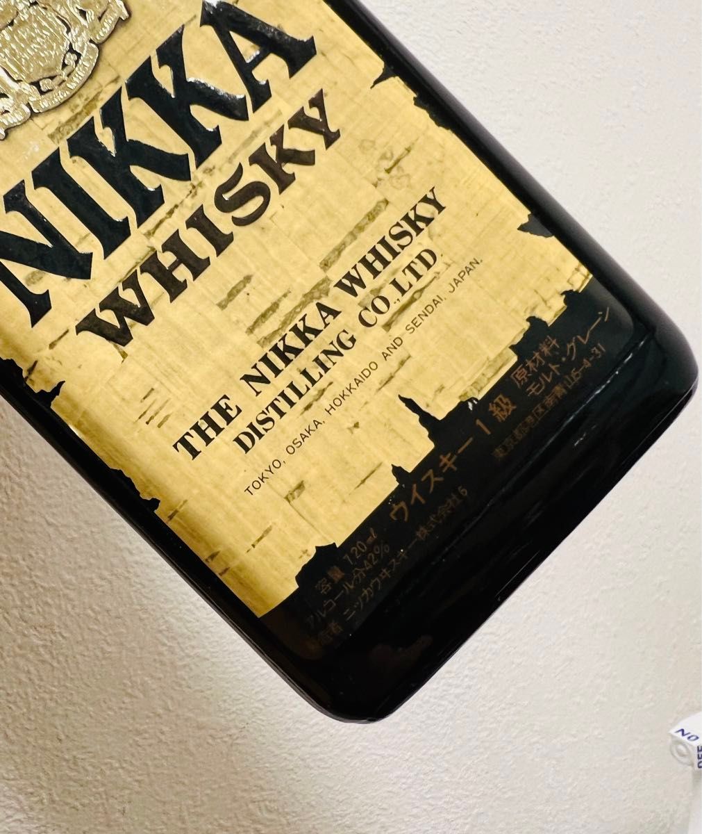 希少古酒 NIKKA WHISKY Mild and Smoothニッカ ウイスキー 黒角
