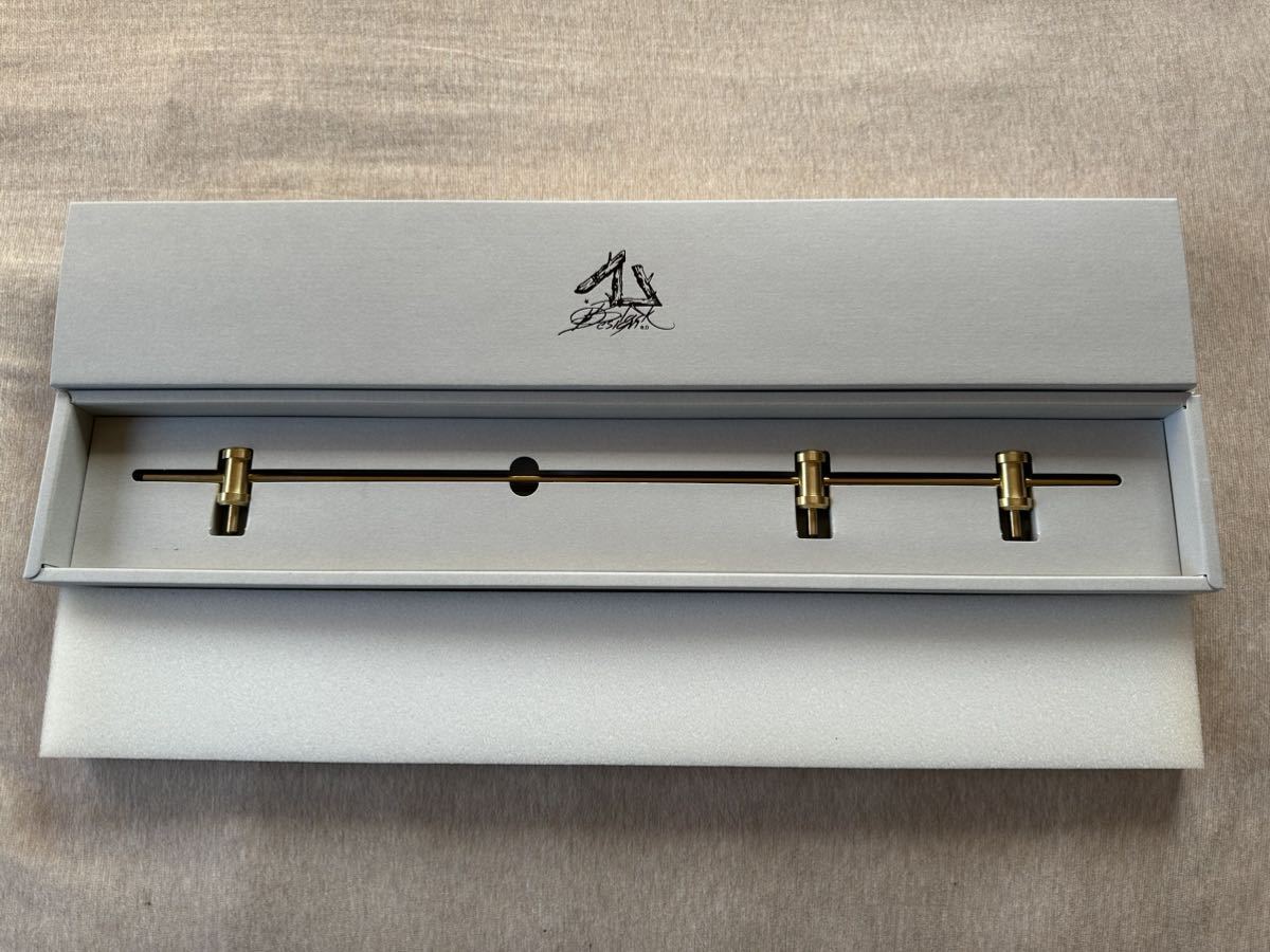 送料込 新品 BLACK DESIGN 真鍮 アイアンバー 系 kei ハレテーブル