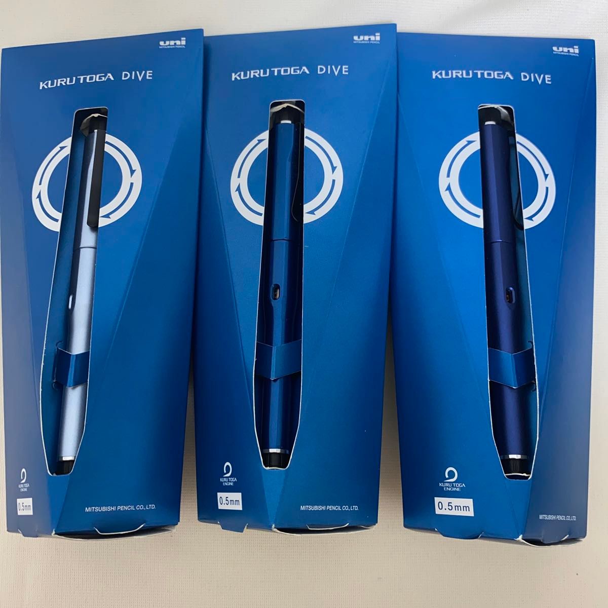 クルトガダイブ ムーンナイトブルー 限定 KURUTOGA DIVE 三菱鉛筆