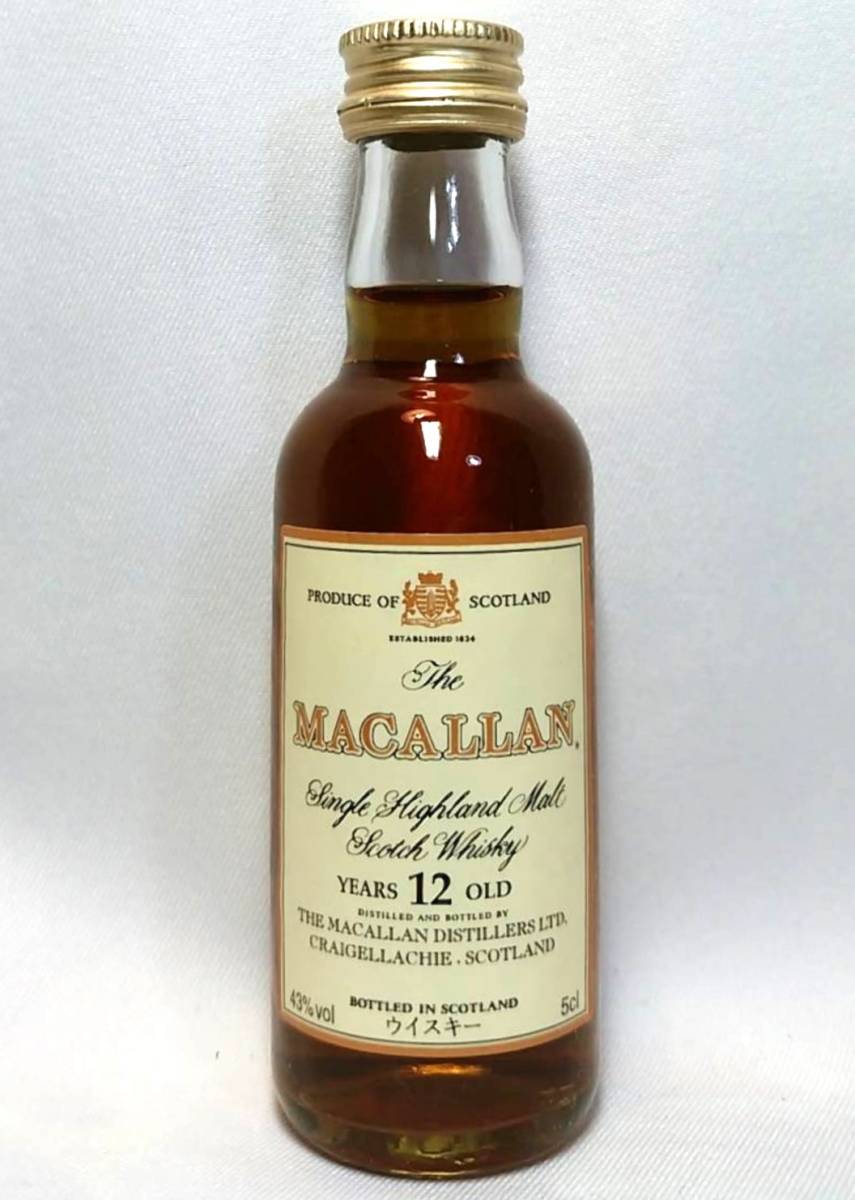 The MACALLAN 12years old Single Highland Malt Scotch Whisky 43度