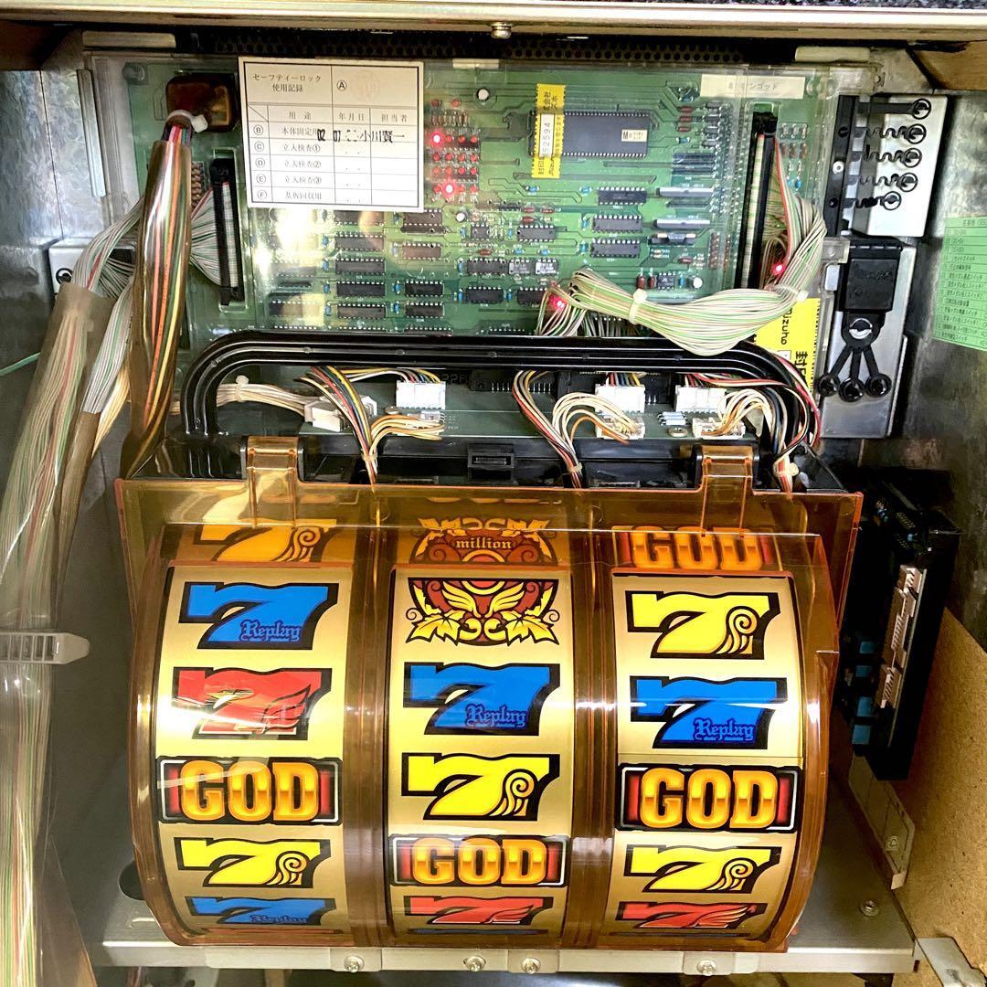 Yahoo!オークション - 激レア パチスロ実機 ミズホ 4号機 初代 ミリオ