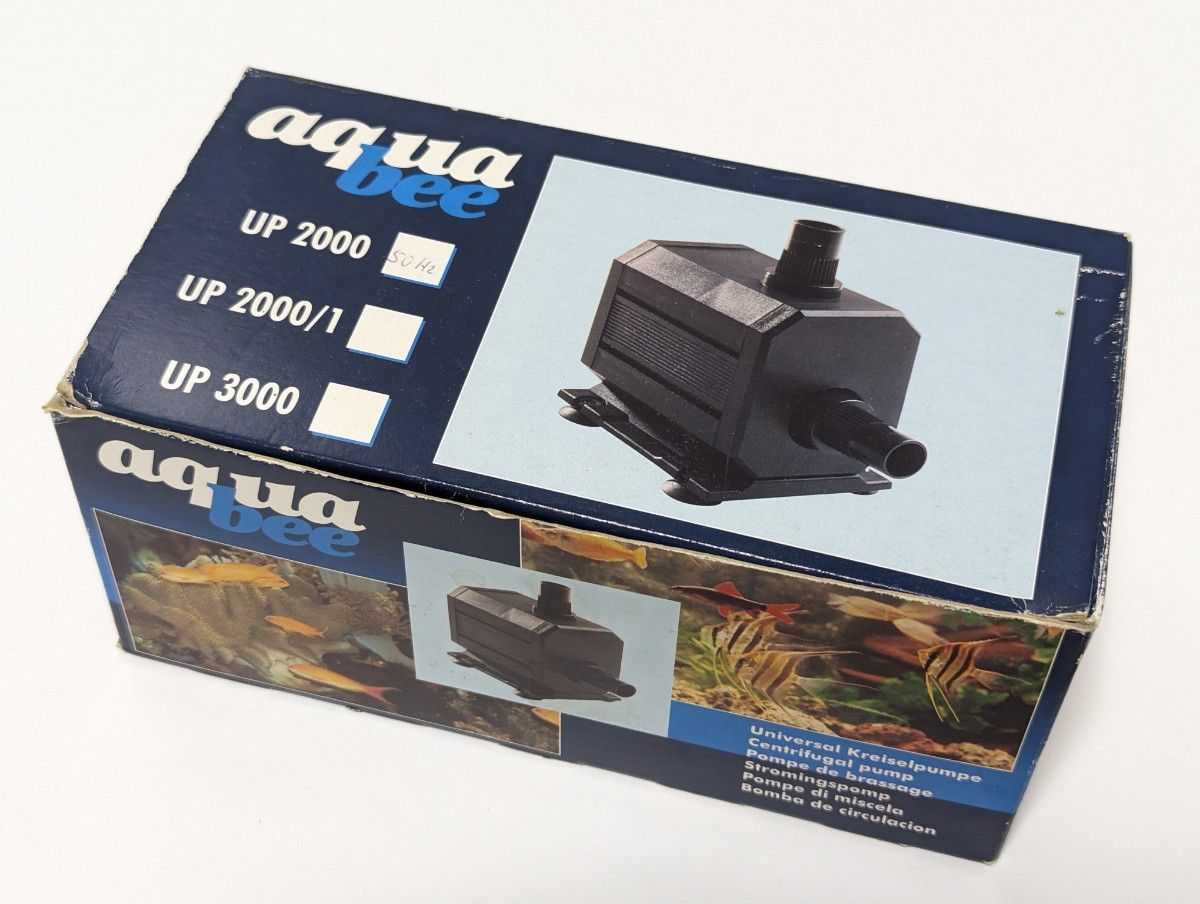未使用 aqua bee アクアビー 水中ポンプ UP2000(50Hz)モーターブロック