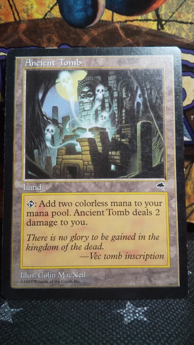 古えの墳墓 MTG 英語 3枚セット テンペスト 古えの墳墓 MTG 英語