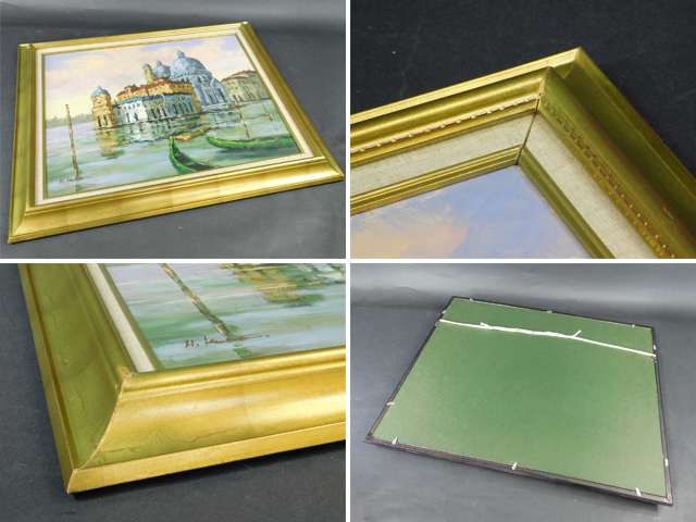 黒澤久 作品名「ベニス」油彩 黒澤久 作品名「ベニス」油彩 Yahoo