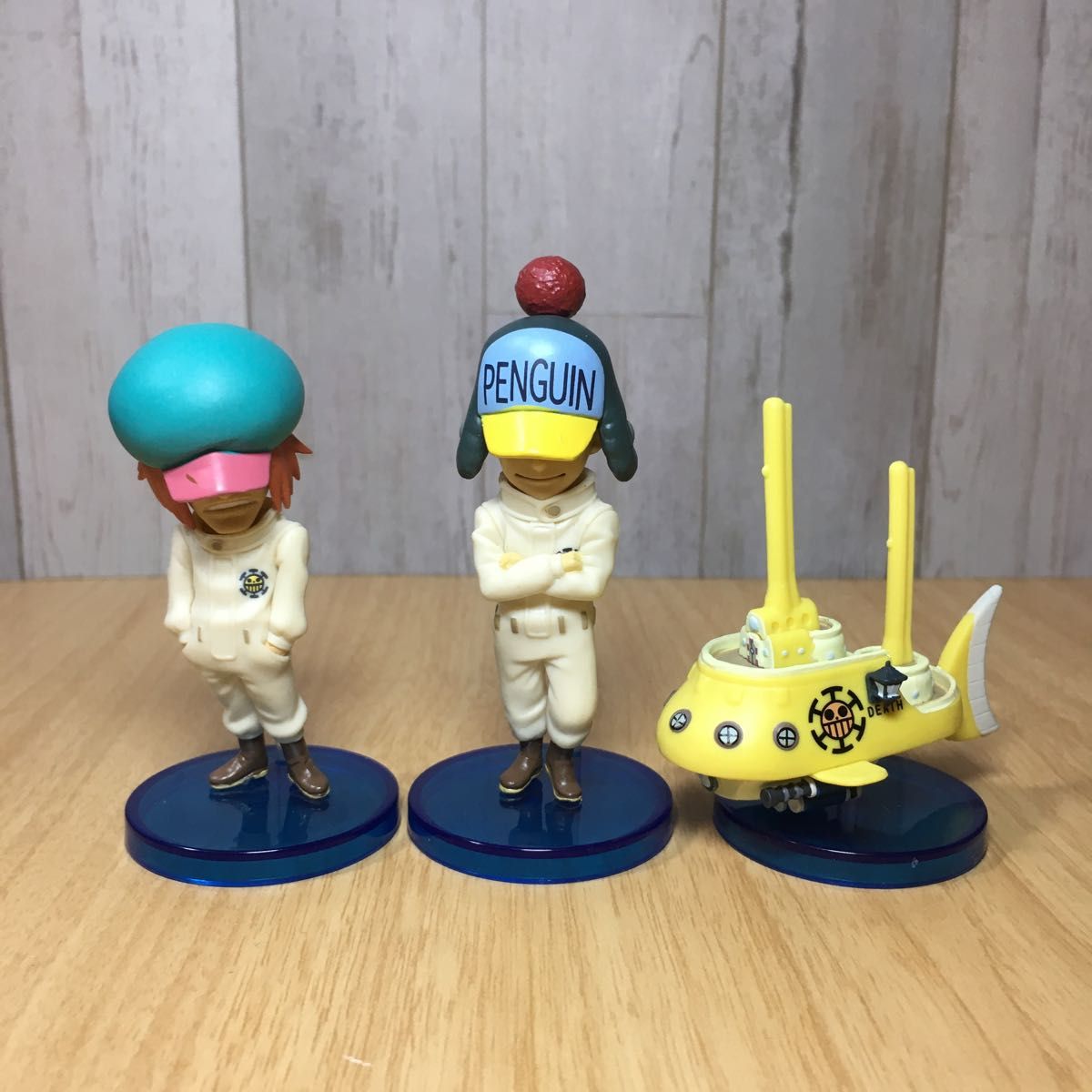 ワンピース ワーコレ ロー ペンギン シャチ ポーラータング号 ベポ