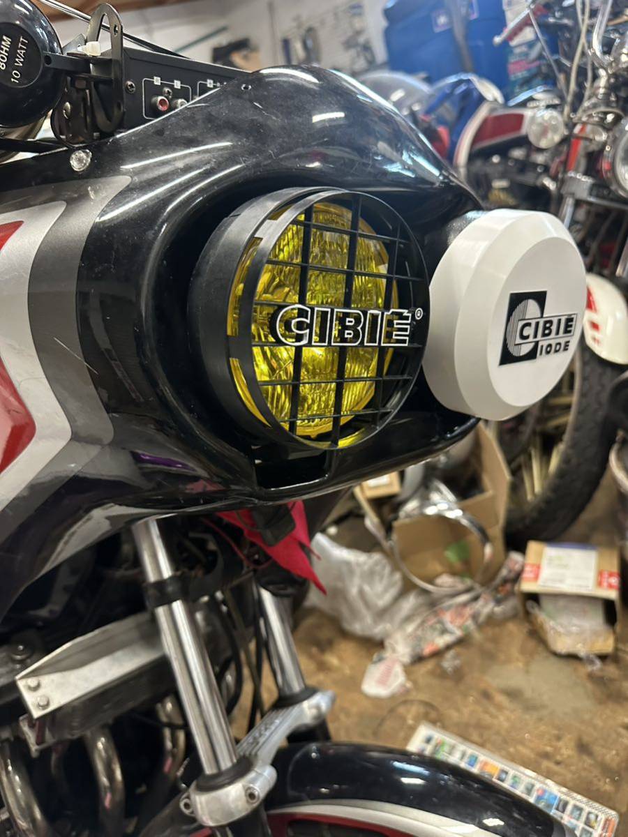 当時物CIBIEデュアルカウル用ライト 当時物CIBIEデュアルカウル用