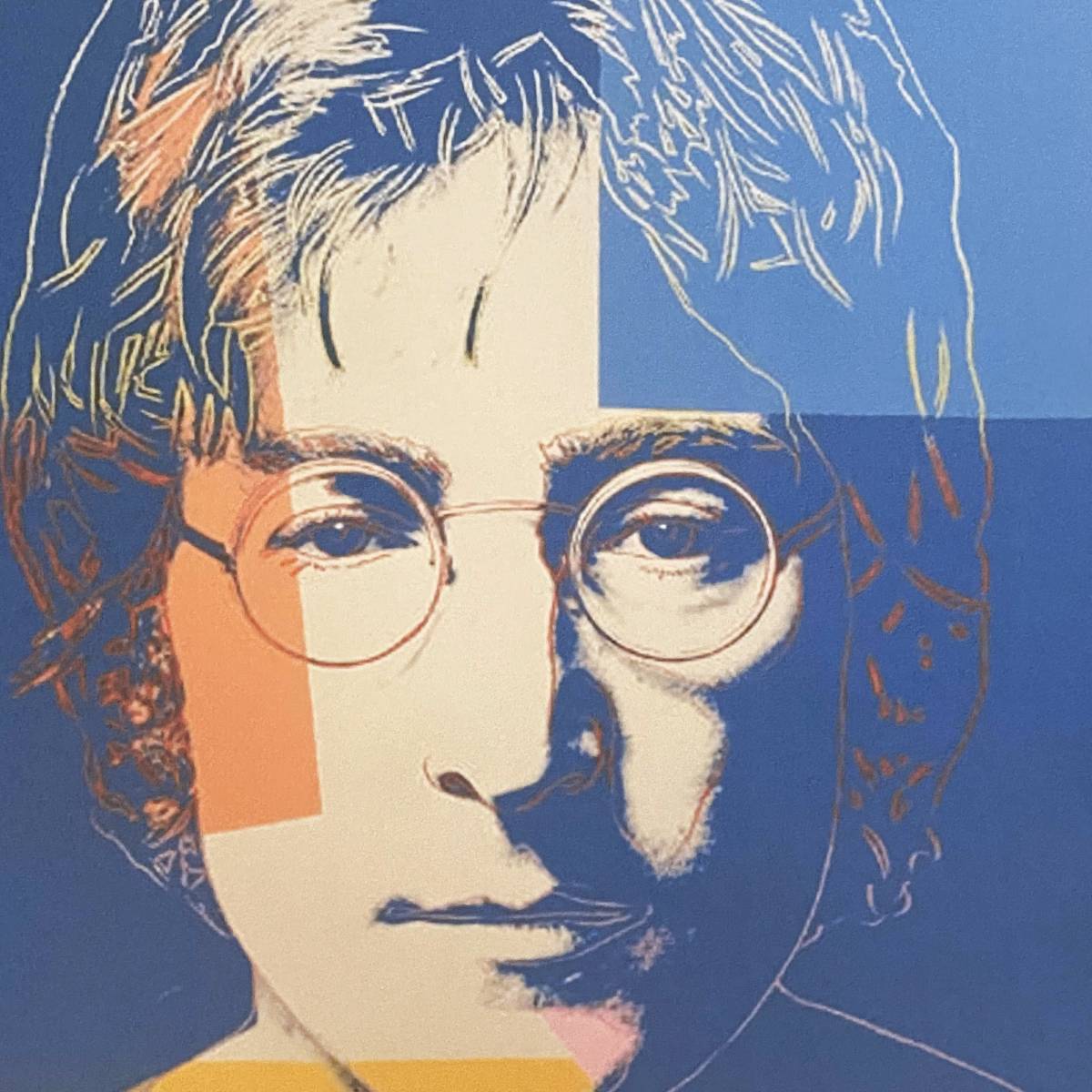 美品】アンディ・ウォーホル JOHN LENNON ジョンレノン リトグラフ