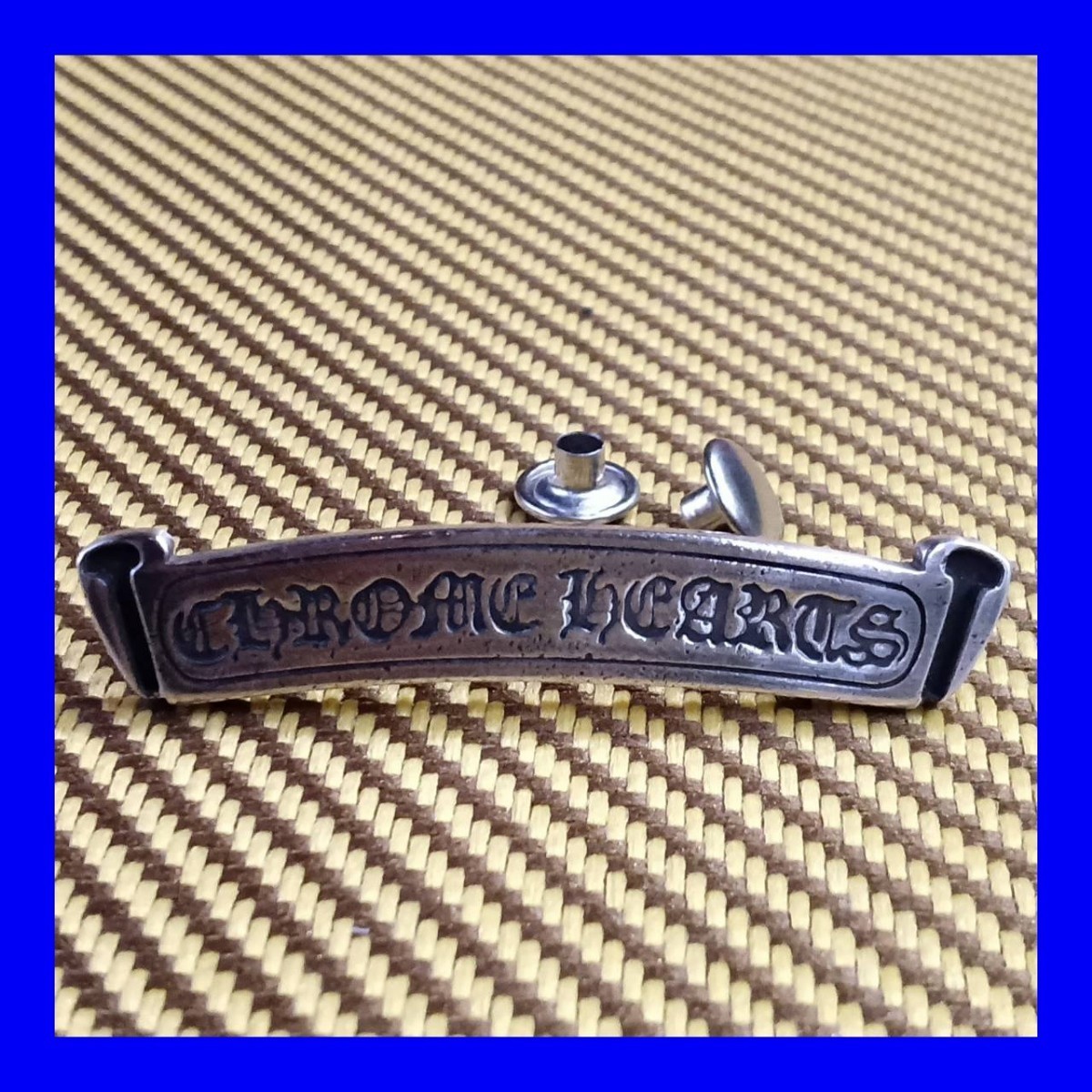 クロムハーツ スクロールロゴプレート 純正パーツ｜Yahoo!フリマ（旧