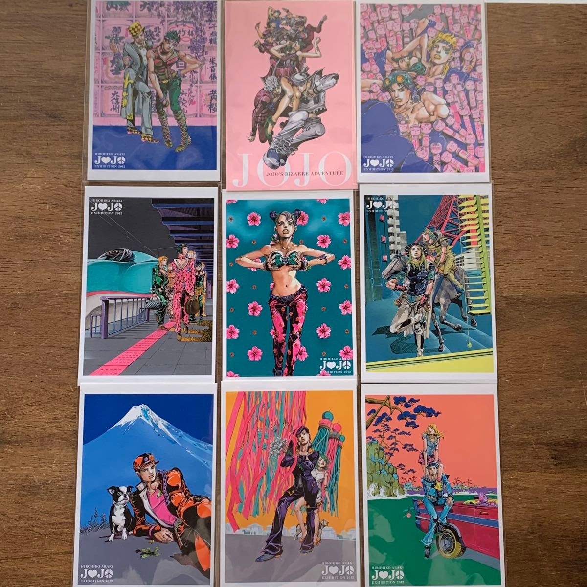 希少】ジョジョ展 イラストカードコレクション ジョジョの奇妙な冒険