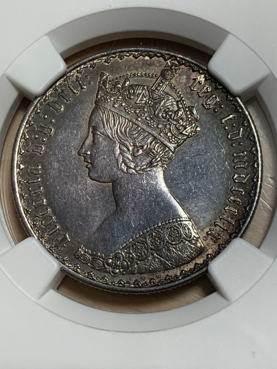 1873年(152年前) イギリス 1フローリン(ゴシックフローリン)銀貨