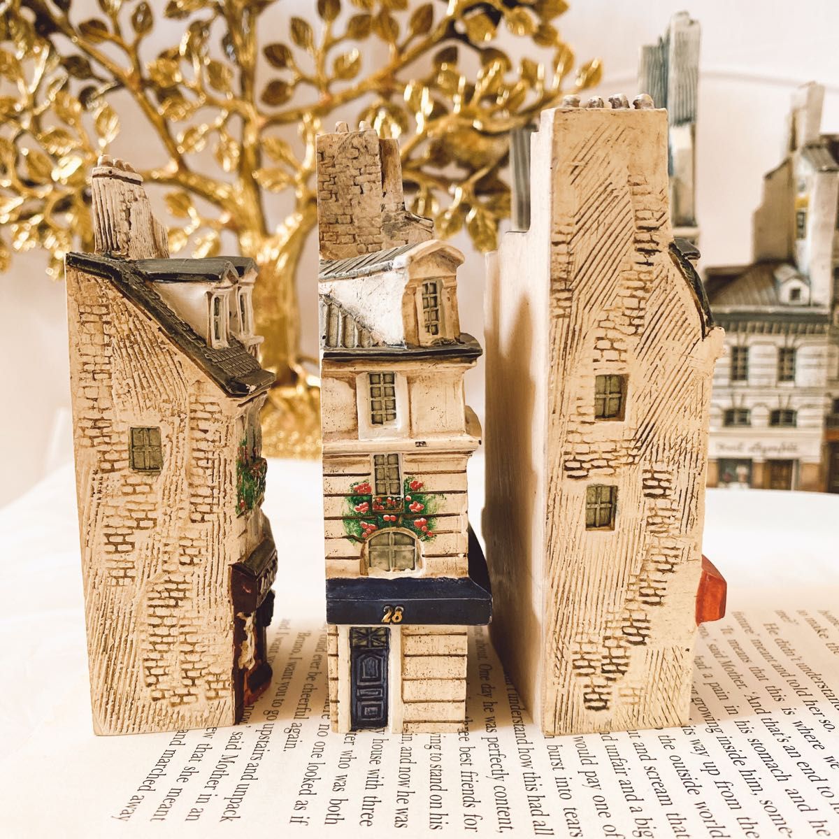 gault house ミニチュア置物 陶芸 フランス 街並み J Carlton