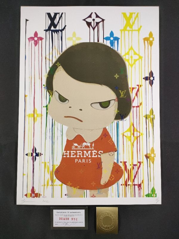 ⭐️death nyc 世界限定100枚⭐️奈良美智 ルイ・ヴィトン Yahoo