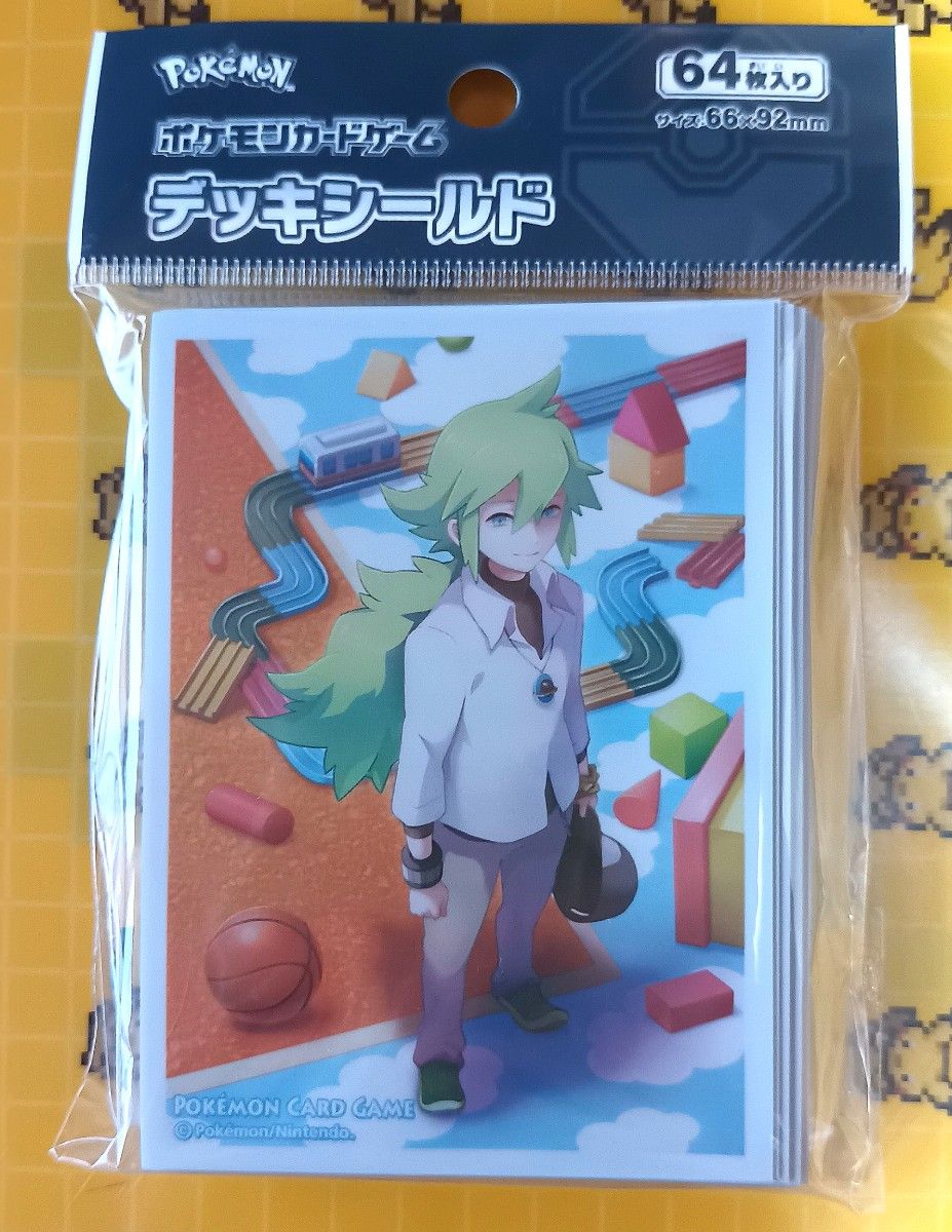 ポケモンカードゲーム デッキシールド N 孤高の王様 スリーブ 64枚 未