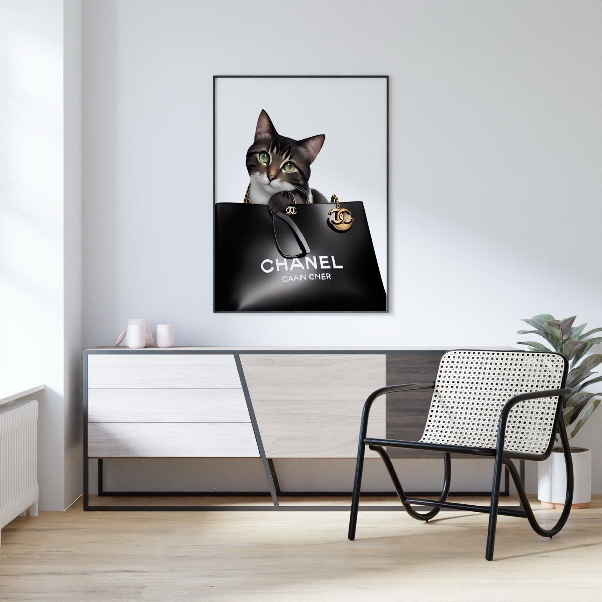 み→ねこSHOP CHANEL アートボード み→ねこSHOP CHANEL アートボード み→