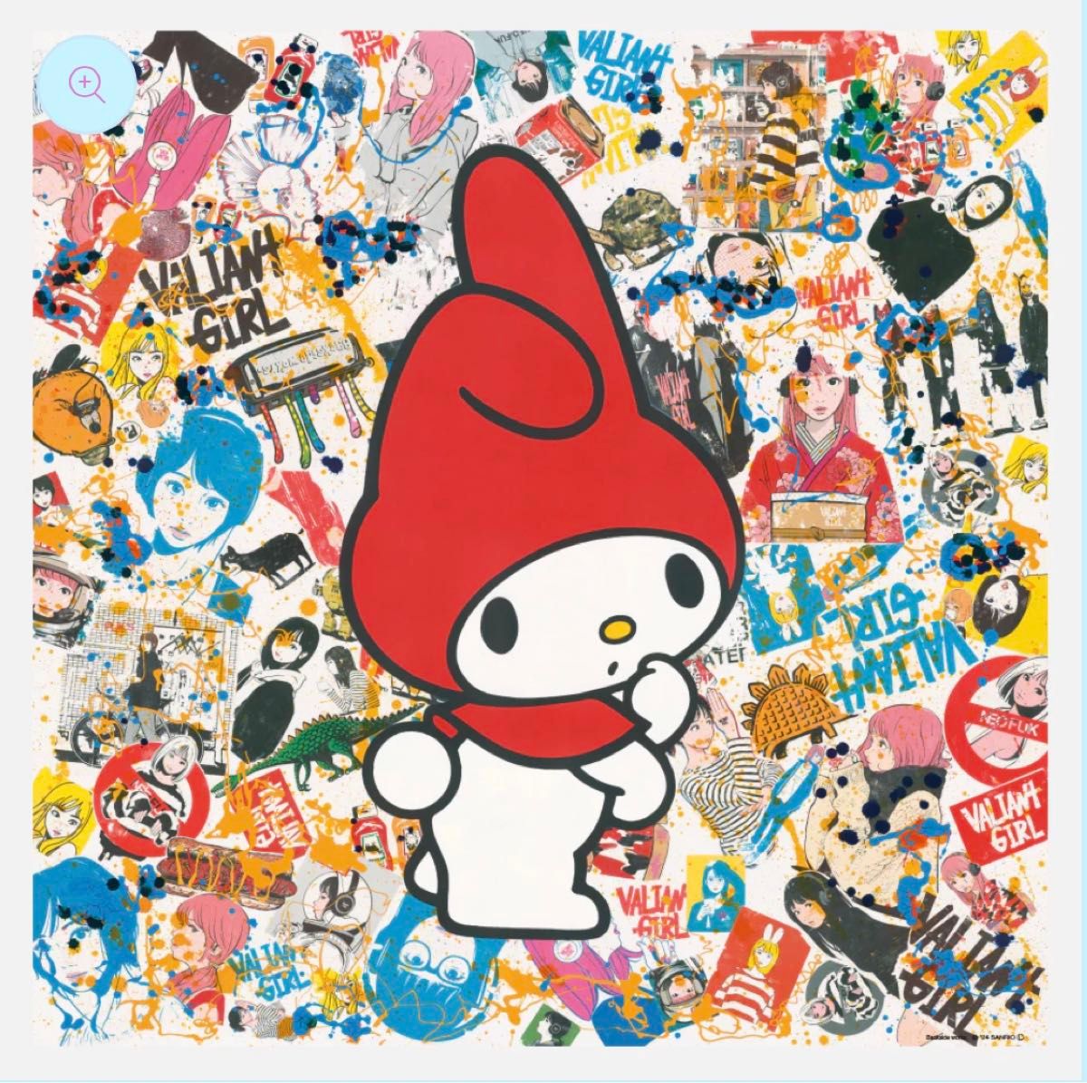 backsideworks サンリオ ポスター ハローキティ B Backside works