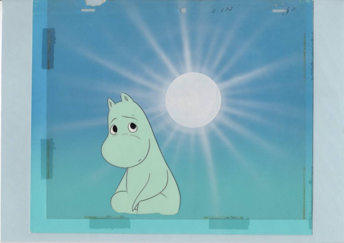 ❤️Moomin セル画 ムーミン ムーミン ノンノン 19 A2 - Snufkin Cel