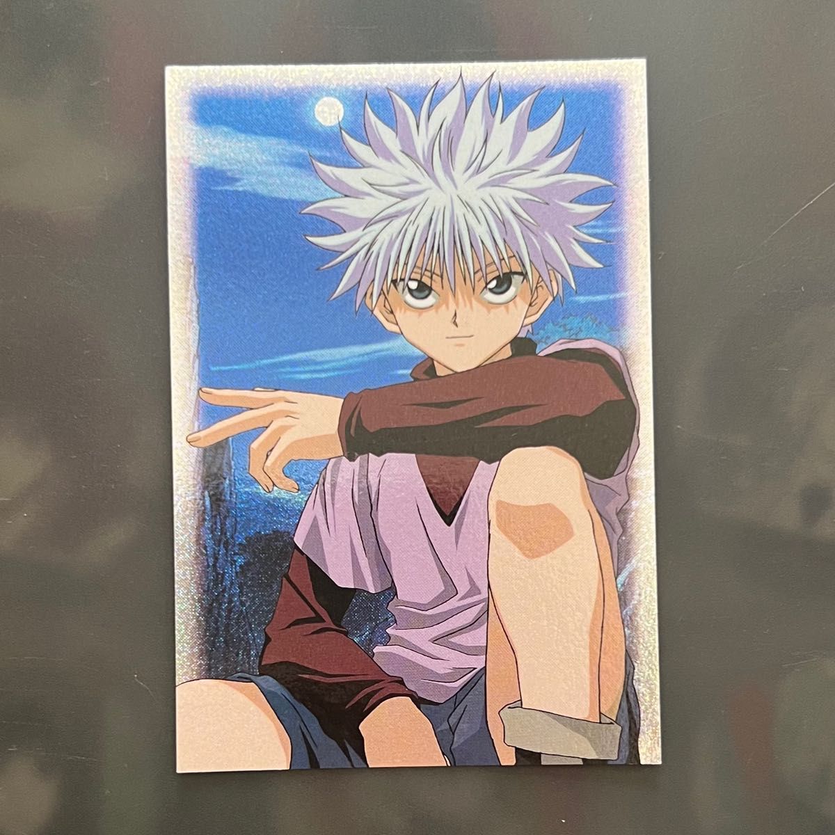 未開封 HUNTERxHUNTER クリアポストカード ゴン＆キルア 旧アニ HUNTER