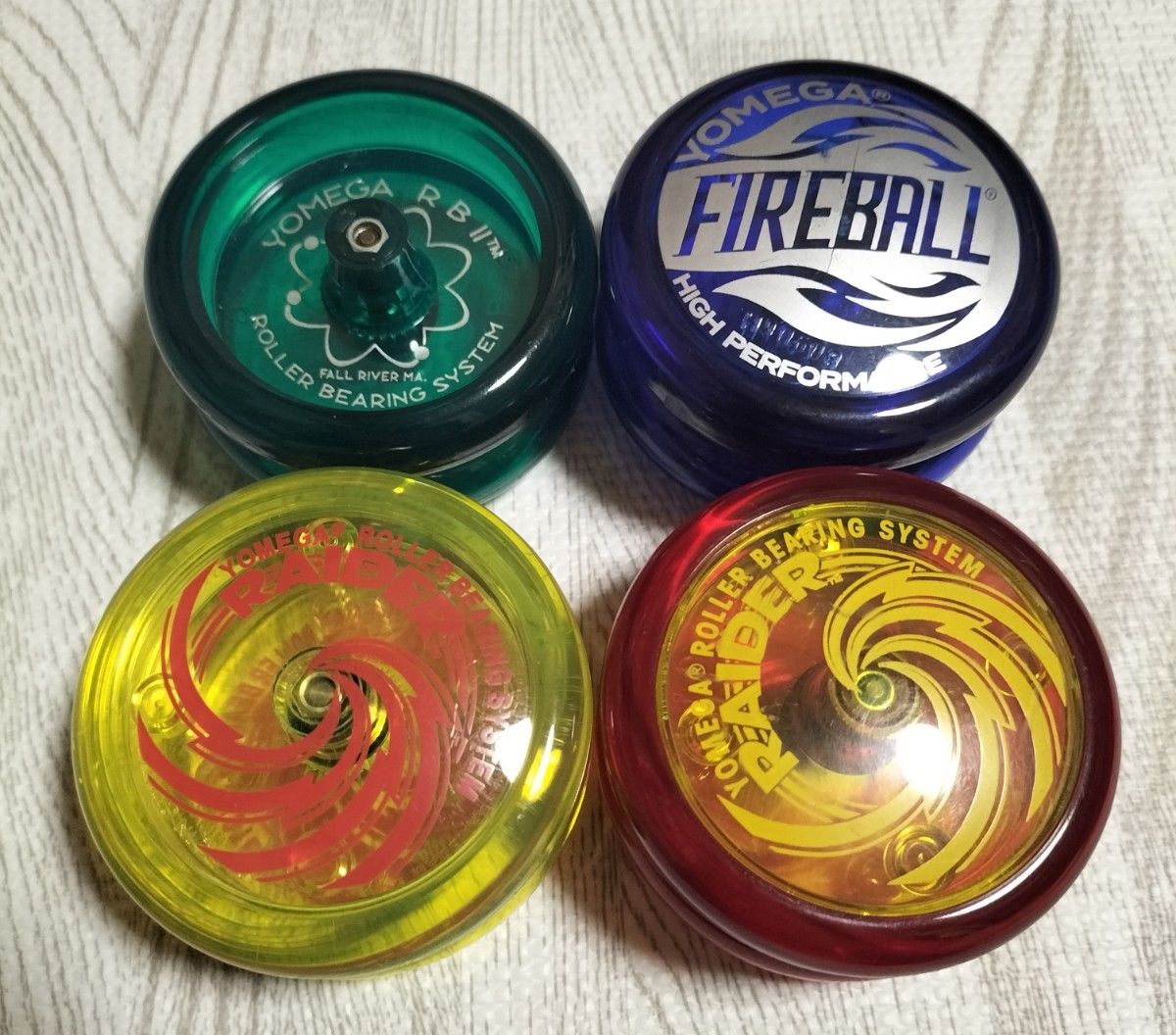 ハイパーヨーヨー レイダー 2個 RB2 おまけファイヤーボール 海外版