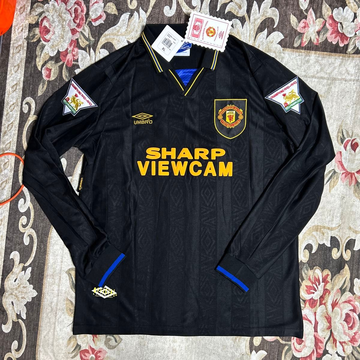 94-95 マンチェスターユナイテッド アンブロ アウェイユニフォーム