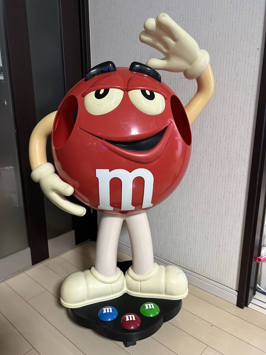 ☆非売品 希少 m&m's エムアンドエムズ 店頭ディスプレイ レッド☆