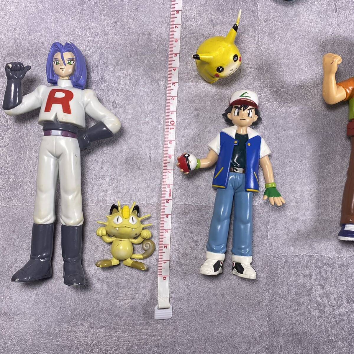 モンコレ 初期】ポケモン サトシ カスミ フィギュア レア レトロ TOMY