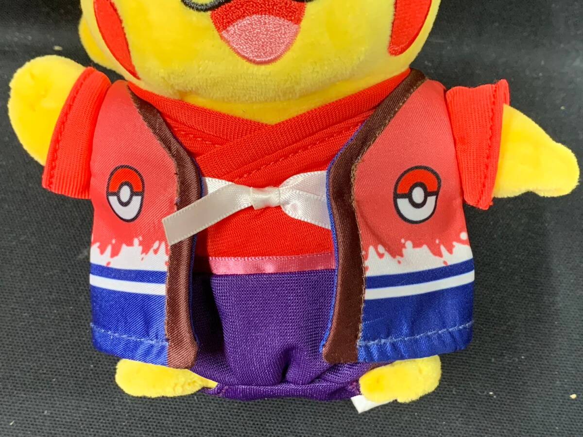ポケモンストア 岡山 桃太郎 ピカチュウ ぬいぐるみ モモンのみ
