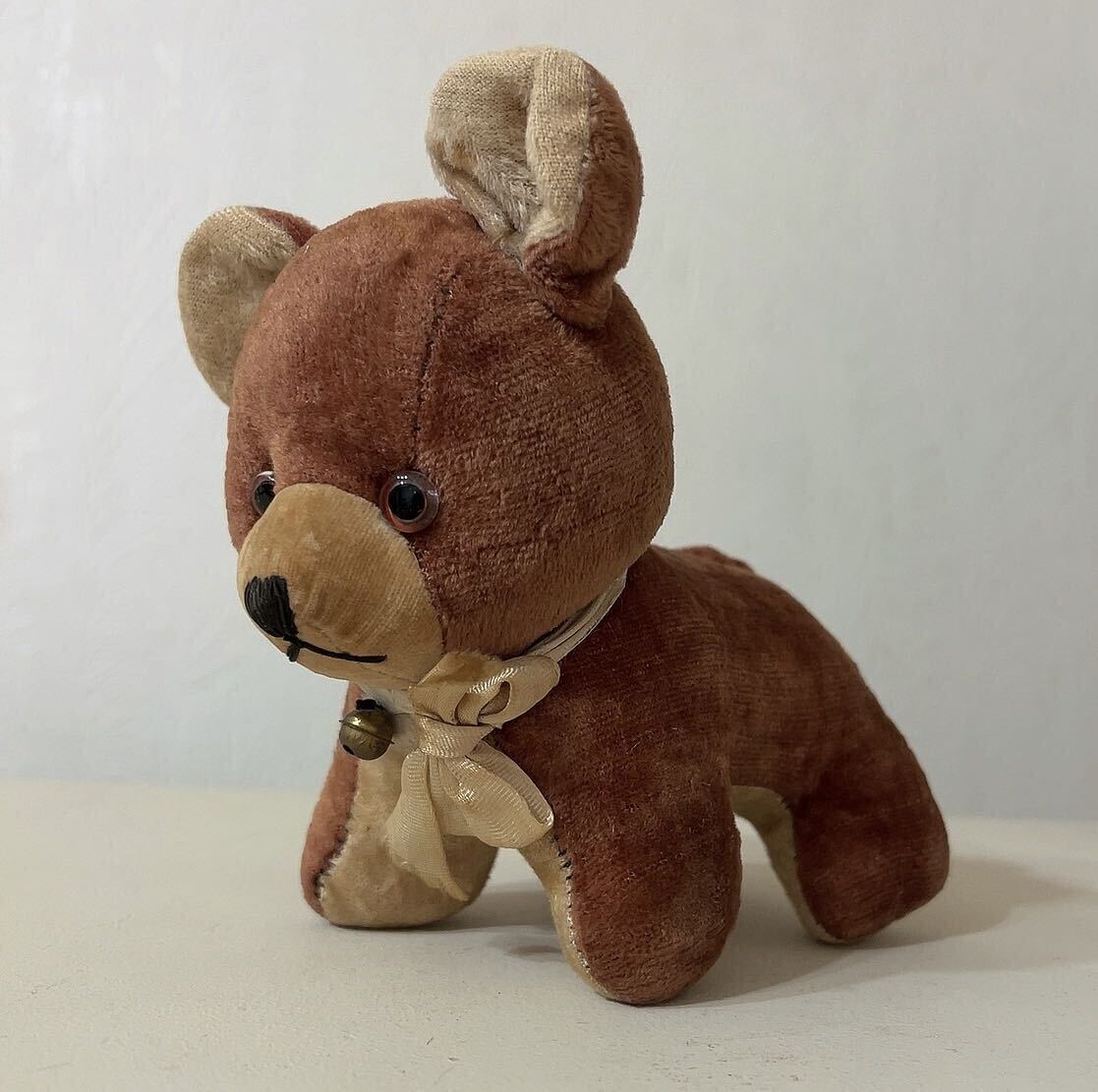 当時物昭和レトロぬいぐるみ人形レトロ古いくまぬいぐるみ昭和戦前