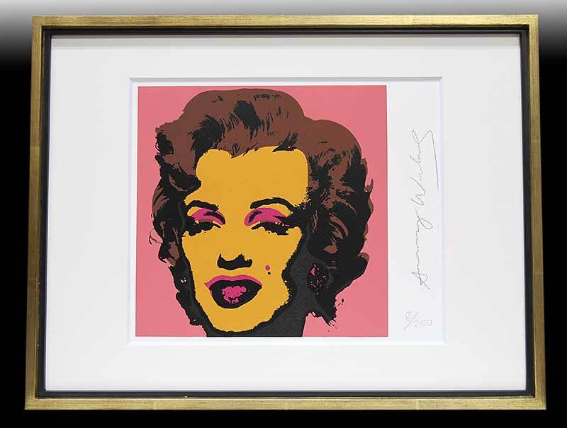 Yahoo!オークション - アンディ・ウォーホル 直筆サイン 証明書 シルク