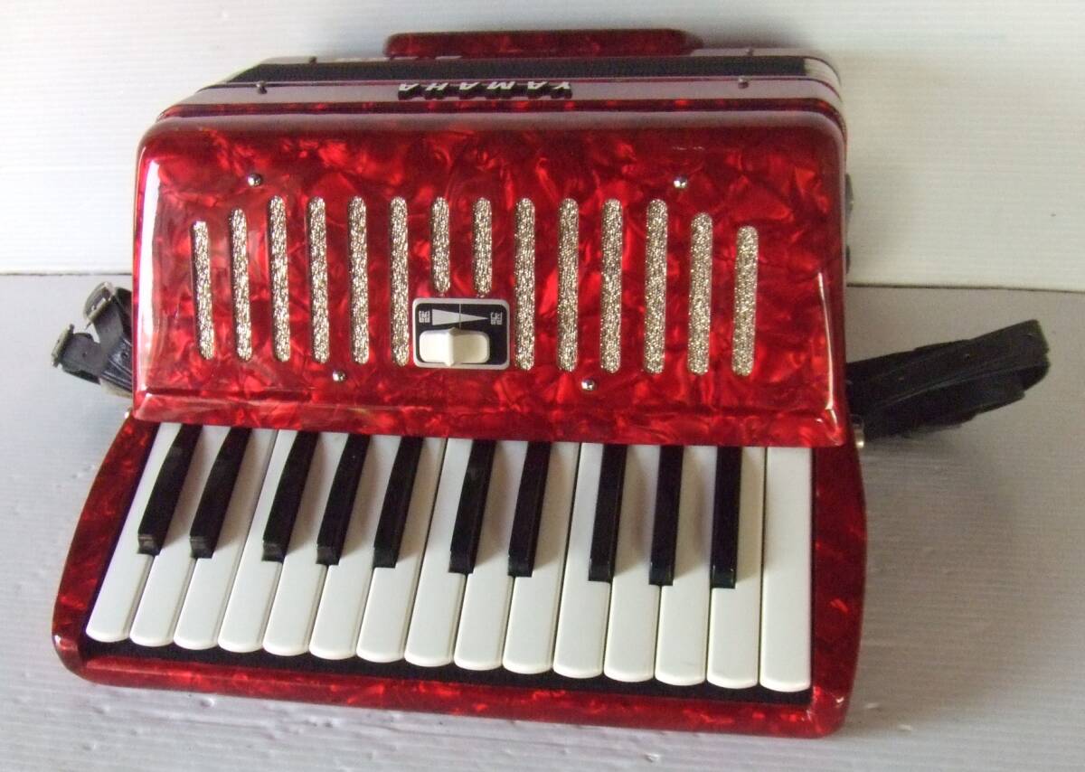 分解 整備完了 ヤマハ S-25B (25キー) アコーディオン(z）｜Yahoo