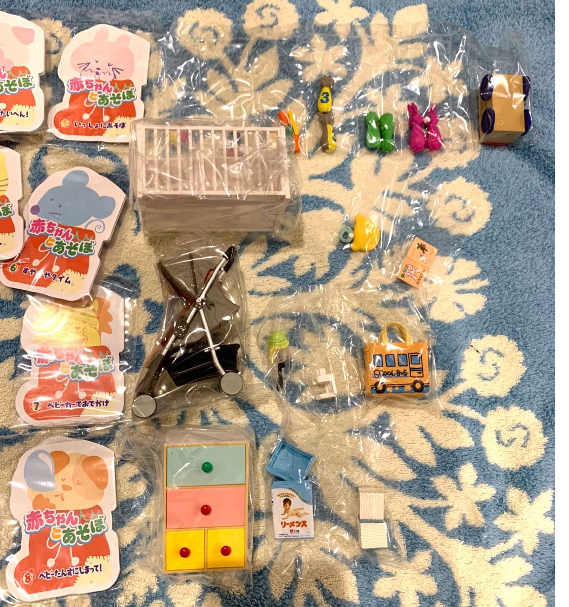 ☆内袋未開封☆ リーメント 赤ちゃんとあそぼ 全8種セット ぷちサンプル