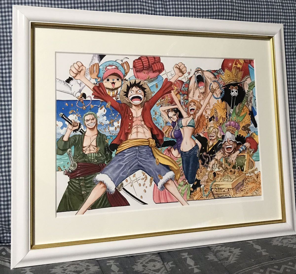 ワンピース 連載20周年記念 高級複製原画 ワンピース 連載20周年記念